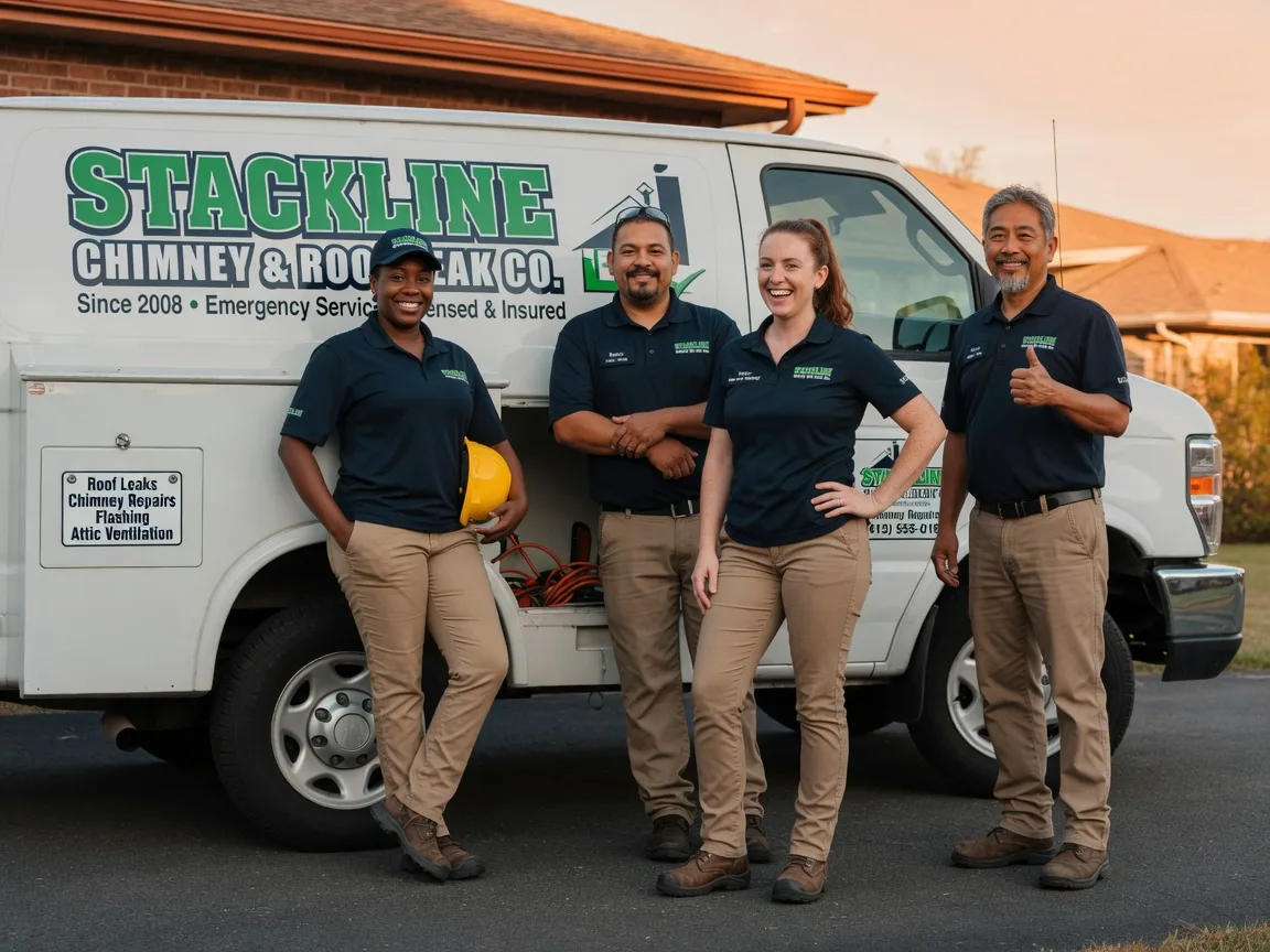 Chimney flashing repair company in Summerhill, PA
